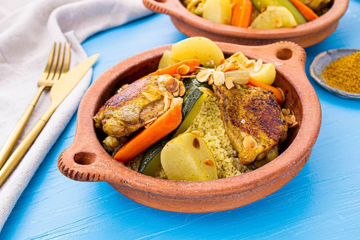 Couscous de Poulet Recette Les Commis